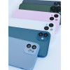 Чохол скляний матовий AG Glass Case для iPhone 14 Plus із захистом камери Cangling Green