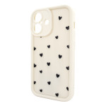 Чохол для iPhone 16 – Pretty Things "Little Hearts – White"