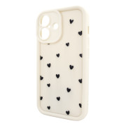 Чохол для iPhone 16 – Pretty Things "Little Hearts – White"