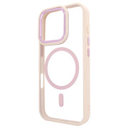 Чехол Crystal Guard with MagSafe (iPhone 16 Pro Max, Pink Sand)