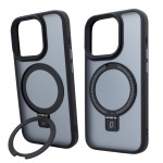Чохол для iPhone 15 Pro: Nofelet MATT Ring Case MagSafe — Black