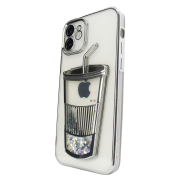 Чохол для iPhone 12 Shining Fruit Cocktail case Silver