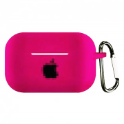 Чохол на AirPods PRO LOGO (Hot Pink)