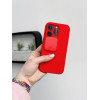 Чохол для iPhone 14 Pro Silicone with Logo Hide Camera Red