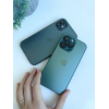 Чохол скляний матовий AG Glass Case для iPhone 14 Plus із захистом камери Cangling Green
