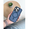 Чохол Nofelet MATT Case with MagSafe (iPhone 16, Dark Blue)