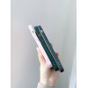 Чохол скляний матовий AG Glass Case для iPhone 14 Plus із захистом камери Cangling Green