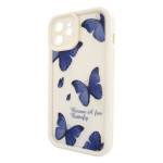 Чохол для iPhone 12 – Pretty Things "Butterflies – White"