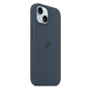 Чохол для iPhone 15 : Silicone Case MagSafe Original – Storm Blue