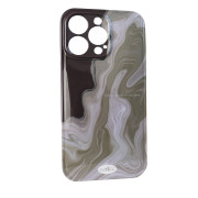 Чохол Abstract Vibe Case – iPhone 14 Pro Max (Coffee Marble)