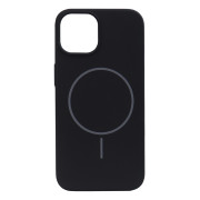 Чохол для iPhone 12/12 Pro : Silicone Slim MagSafe – Black