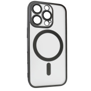 Чохол Titan Frame Matte PC MagSafe Case (iPhone 15 Pro – Gray)