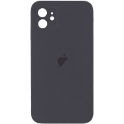 Чохол Silicone Case Full Camera для iPhone 12 Charcoal Gray