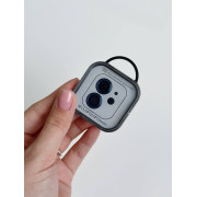 Захисне скло на камеру Metal Classic (iPhone 11 / 12 / 12 mini, Dark Blue)