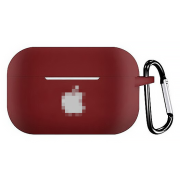 Чохол на AirPods PRO 2 LOGO (Dark Red)