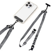 Magnetic Buckle Outdoor Phone Strap – Gray