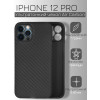 Ультратонкий чохол K-Doo Air Carbon для iPhone 12 Pro Black