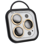 Захисне скло на камеру Metal Classic (iPhone 15 Pro / 15 Pro Max, Gold)