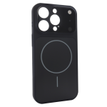 Чохол Nofelet AG Glass Case with MagSafe (iPhone 14 Pro, Black)