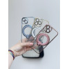 Чохол для iPhone 15 Clear Shining Holder with MagSafe Sierra Blue