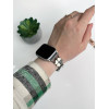 Ремінець Flower Steel Band для Apple Watch 42mm | 44mm | 45mm | 46mm | 49mm Silver