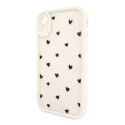 Чохол для iPhone XR – Pretty Things "Little Hearts – White"
