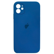 Чохол Silicone Case Full Camera для iPhone 12 Cobalt Blue