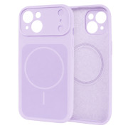 Чохол Dual Tone Silicone MagSafe Case (iPhone 15 – Lilac Purple)