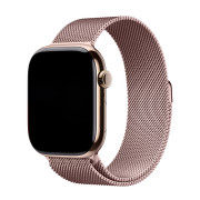 Металічний ремінець Milanese Loop на Apple Watch (38mm, 40mm, 41mm, [42mm Series 10/11], Pink Sand)