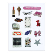 Наклейки 3D Stickers – Travel Vibe