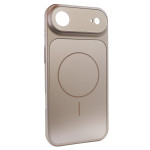 Чохол Nofelet AG Glass Case with MagSafe (iPhone 17 Air, Desert Gold) Чохол Nofelet AG Glass Case with MagSafe (iPhone 17 Air, Desert Gold)
