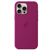 Чохол для iPhone 16 Pro : Silicone Case MagSafe Original – Fuchsia