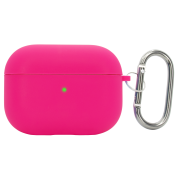 Чохол для Airpods Pro 2 with microfiber Hot Pink