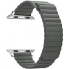 Шкіряний ремінець Leather Loop Band на Apple Watch 38mm, 40mm, 41mm, [42mm Series 10/11] - Gray