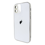 Чохол для iPhone 12 : AG-PC Glass – White