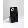 Чохол для iPhone 15 Pro Perforation Case with MagSafe Black