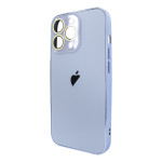 Чохол для iPhone 16 Pro : AG-PC Glass – Blue