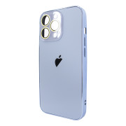 Чохол для iPhone 16 Pro : AG-PC Glass – Blue
