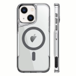 Чохол для iPhone 15 NewZone Сlear Case with MagSafe - Gray