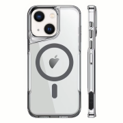 Чохол для iPhone 15 NewZone Сlear Case with MagSafe - Gray