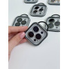 Захисне скло на камеру Metal Classic (iPhone 13 Pro/13 Pro max, Silver)