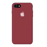 Чохол Silicone Case на iPhone 7 | 8 | SE2 | SE3 FULL (№33 Dark Red)