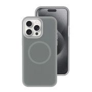 Neon Silicone Case MagSafe (iPhone 14 Pro Max – Gray)