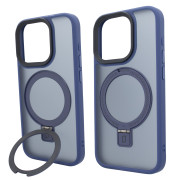 Чохол для Phone 16 Pro Max: Nofelet MATT Ring Case MagSafe — Blue