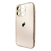 Чохол для iPhone 11 Pro Max : AG-PC Glass – Gold