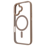 Чехол Crystal Guard with MagSafe (iPhone 16, Gold) Чехол Crystal Guard with MagSafe (iPhone 16, Gold)