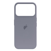 Чохол для iPhone 17 Pro – Silicone Case Full (№46 Lavender Gray)