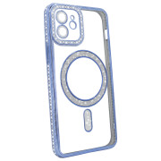 Чохол Diamond Shining Case with MagSafe (iPhone 11, Blue)