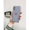 Чохол прозорий Card Holder для iPhone 12 з карманом для карти