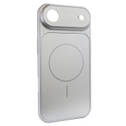 Чохол Nofelet AG Glass Case with MagSafe (iPhone 17 Air, Silver)